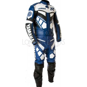 Classic Yamaha Moto Sports Leather Biker Suit - 3 Colours